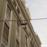 “Shoefiti” por las calles de Murcia Murcia Soefiti