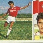 cromo real murcia antiguo manolo