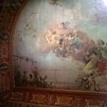 “La ciudad también enseña», programas educativos para los chavales Teatro-Romea-Murcia-techo-pinturas