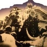 Coronación de la Virgen de la Fuensanta Virgen Fuensanta Murcia coronacion Puente de los Peligros 1927