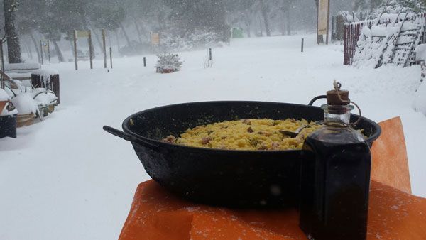 Unas migas en Sierra Espuña. Foto: Antonio Morente. 19/01/2017