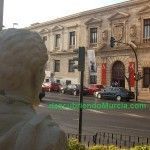 Plano San Francisco y la destrucción de su convento Palacio Almudi Murcia