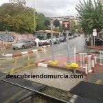 La estación para el AVE, en Los Dolores Torre de Romo Murcia paso a nivel