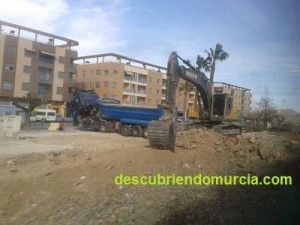 derribada Estacion Tren Beniel