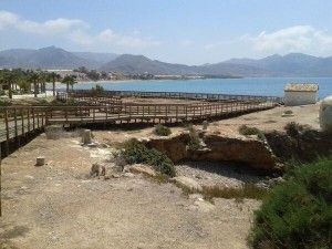 Banos de la Marrana Isla Plana Bahia Mazarron