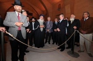 Gran Rabino Israel visita Sinagoga Castillo Lorca