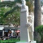 El monumento a Ricardo Codorniú vuelve a Santo Domingo escultura Ricardo Codorniu Santo Domingo Murcia
