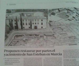 yacimiento de San Esteban Murcia ABC