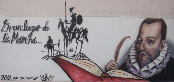 instituto el carmen grafo el quijote murcia Miguel de Cervantes y las vengativas mozas de Alguazas