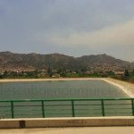Incendios forestales en Murcia. El Garruchal y Almadenes Columna de humo en El Garruchal pocos minutos después de iniciarse el incendio